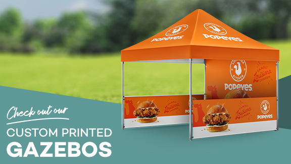 Branded Gazebos - Not just for the Summer